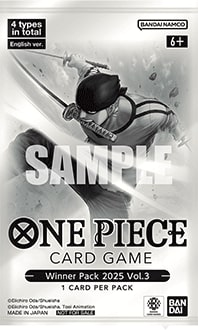 Winner Pack Vol.3 July 2025 One Piece TCG sealed product