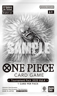 Tournament Pack Vol.4 October 2025 One Piece TCG sealed product