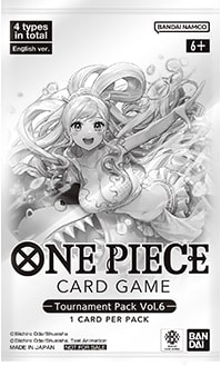 Tournament Pack Vol.6 March, June 2024 One Piece TCG sealed product