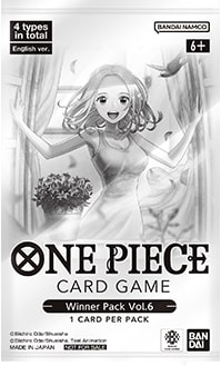 Winner Pack Vol.6 March, June 2024 One Piece TCG sealed product