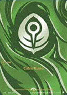 Calm Rune OGN-042b/298 Foil Riftbound card
