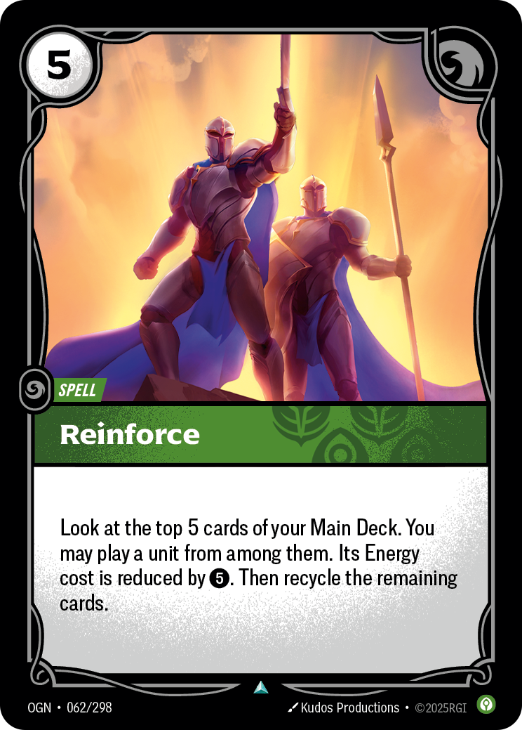 Reinforce OGN-062/298 Normal Riftbound card
