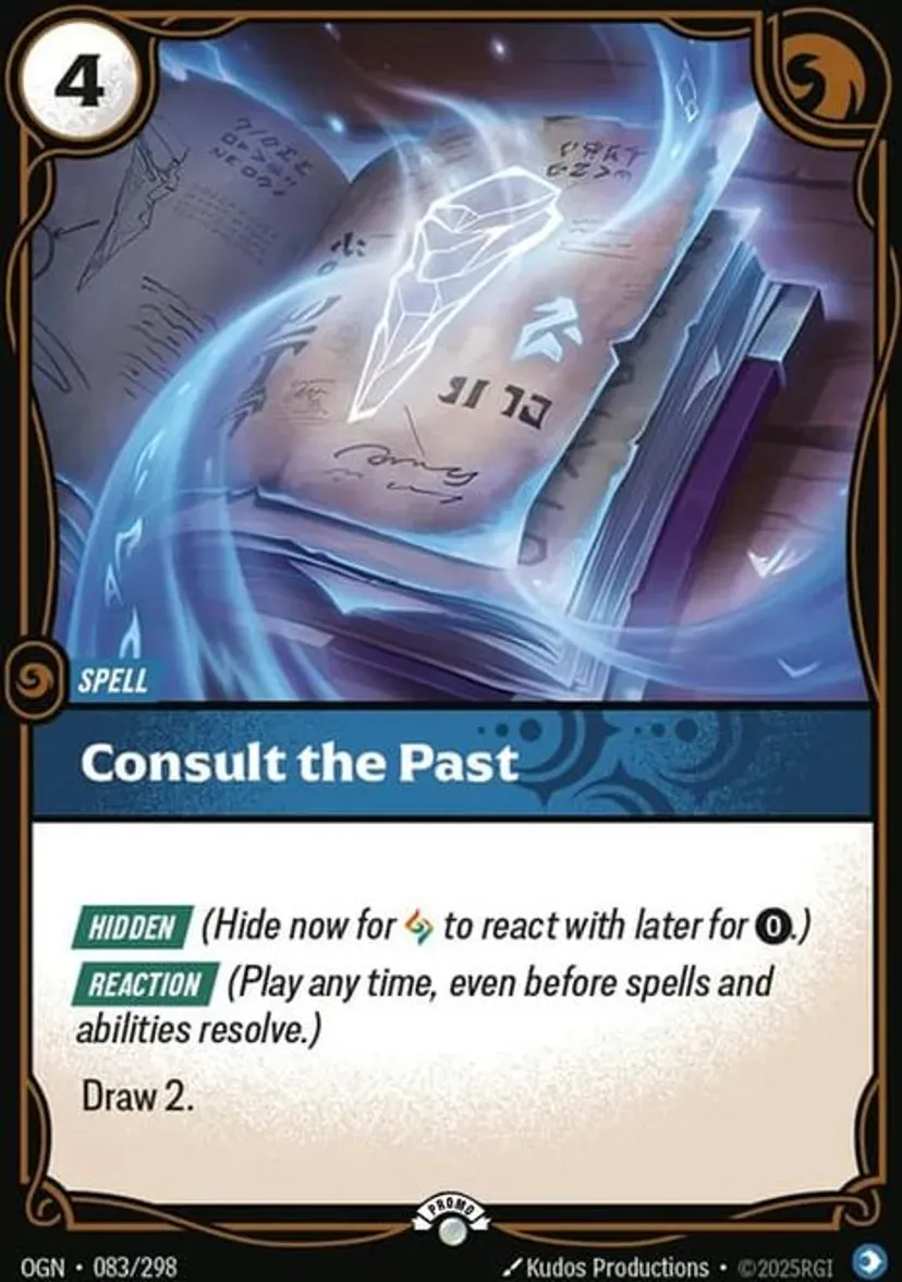 Consult the Past OGN-083-p-NN Foil Riftbound card