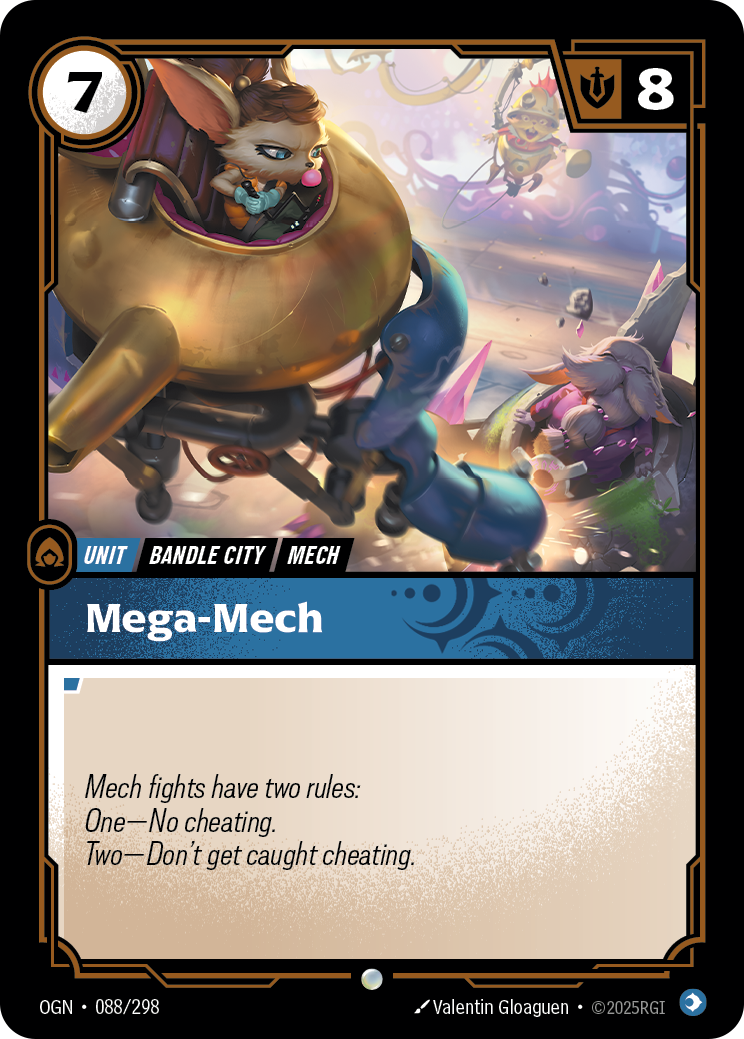 Mega-Mech OGN-088/298 Normal Riftbound card