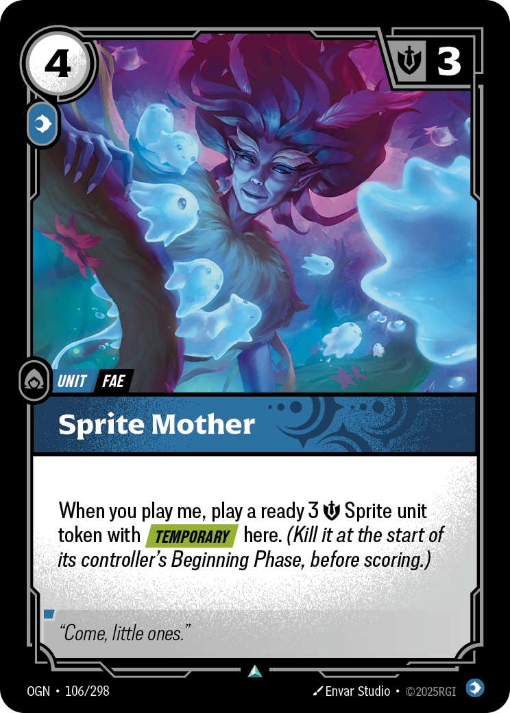 Sprite Mother OGN-106/298 Normal Riftbound card