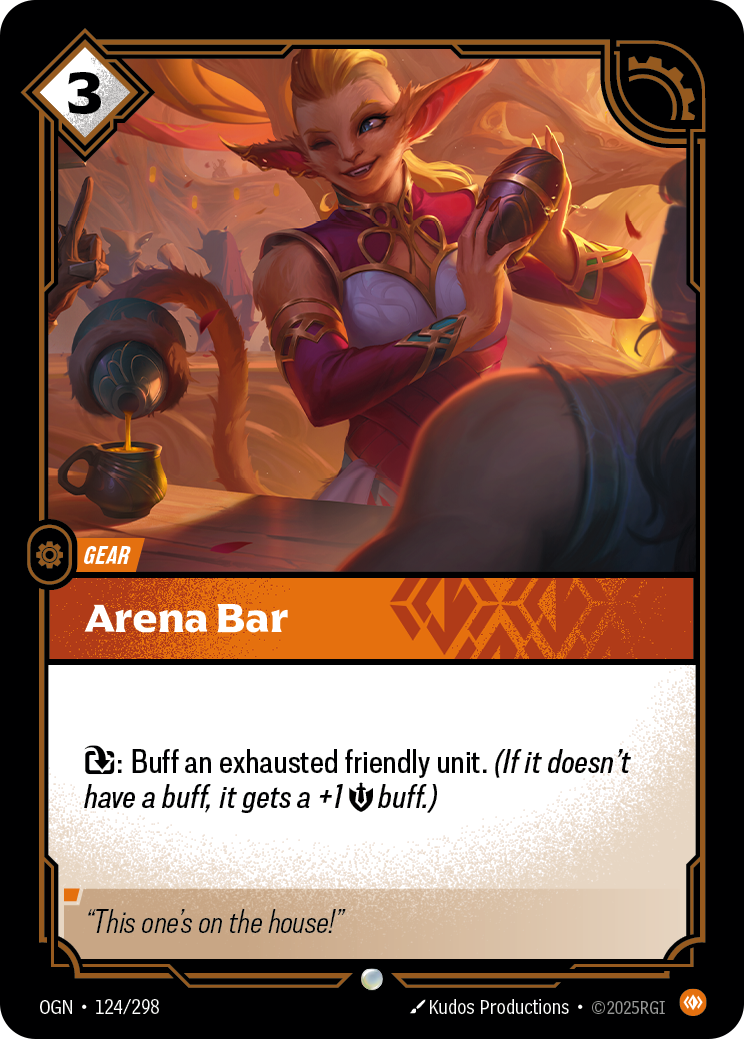 Arena Bar OGN-124/298 Normal Riftbound card