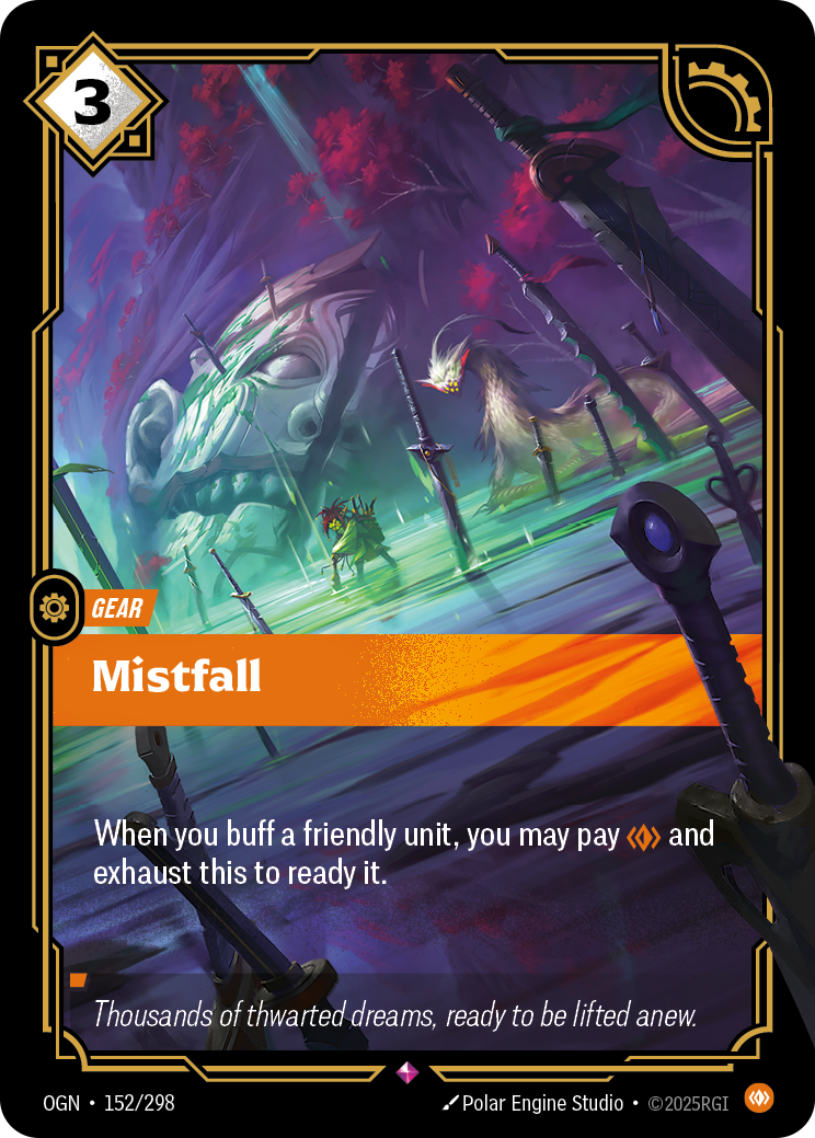 Mistfall OGN-152/298 Normal Riftbound card
