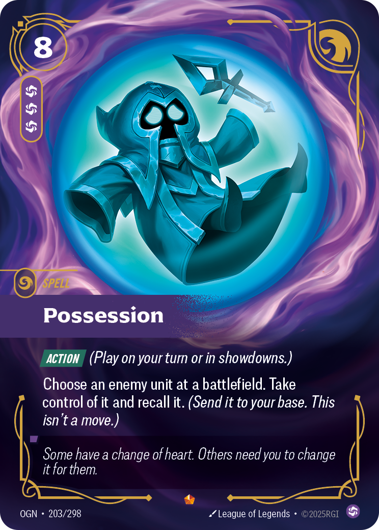 Possession OGN-203/298 Normal Riftbound card
