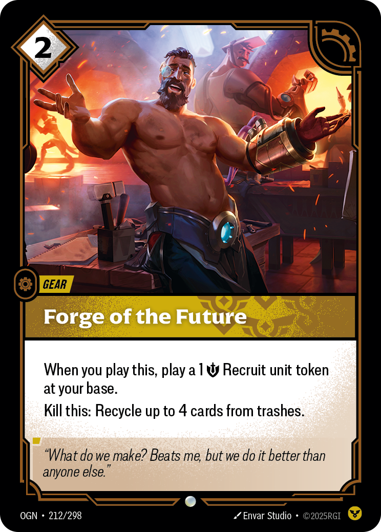 Forge of the Future OGN-212/298 Normal Riftbound card