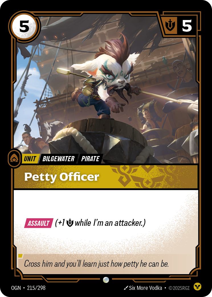 Petty Officer OGN-215/298 Normal Riftbound card