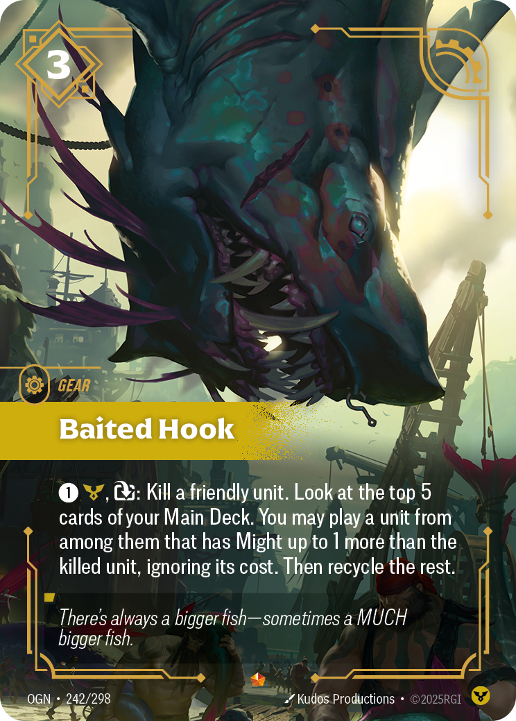 Baited Hook Riftbound card
