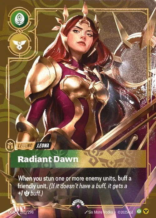 Radiant Dawn OGN-261/298-P-PRIZE Normal Riftbound card
