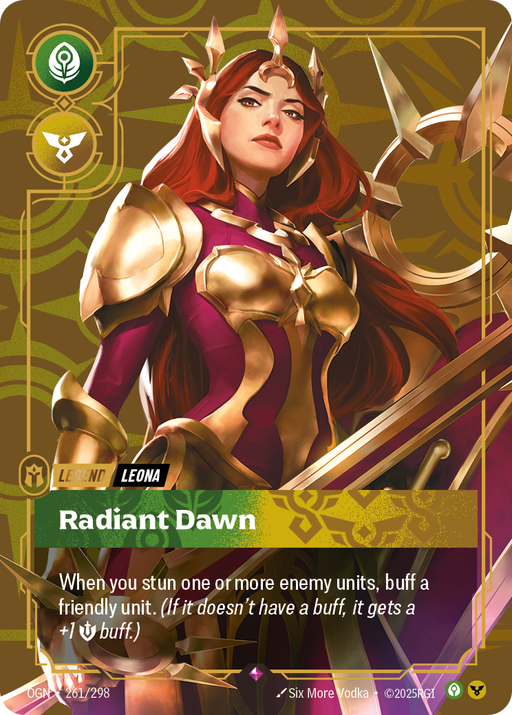 Radiant Dawn OGN-261/298 Normal Riftbound card