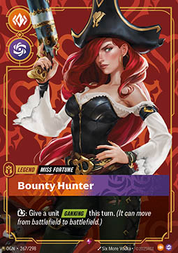 Bounty Hunter OGN-267/298 Normal Riftbound card