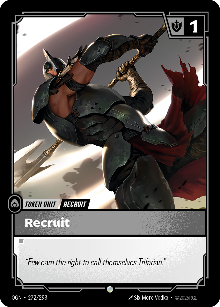 Recruit (NX) OGN-272/298 Normal Riftbound card