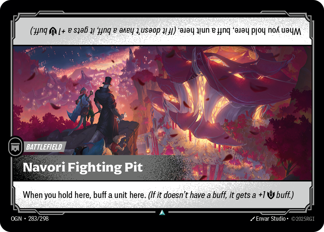 Navori Fighting Pit OGN-283/298 Normal Riftbound card