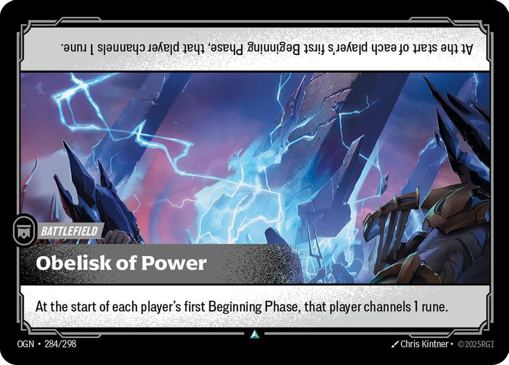 Obelisk of Power OGN-284/298 Normal Riftbound card