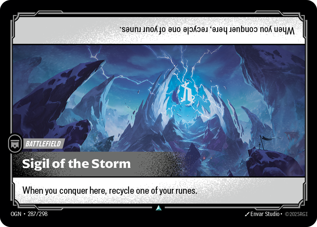 Sigil of the Storm OGN-287/298 Normal Riftbound card