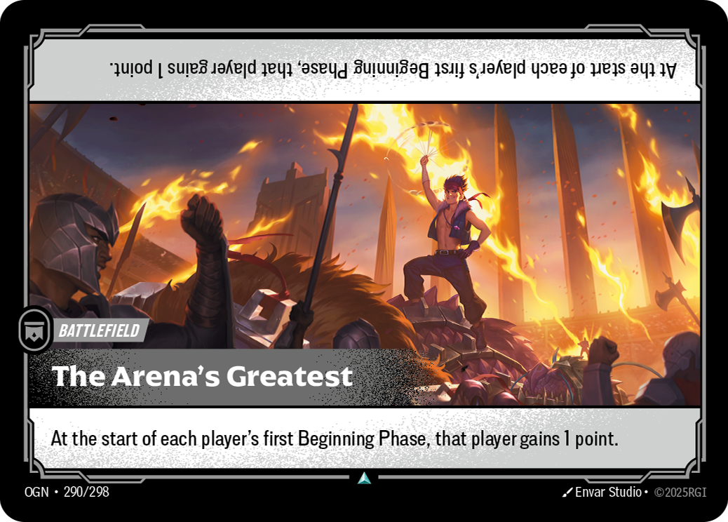 The Arena's Greatest OGN-290/298 Normal Riftbound card