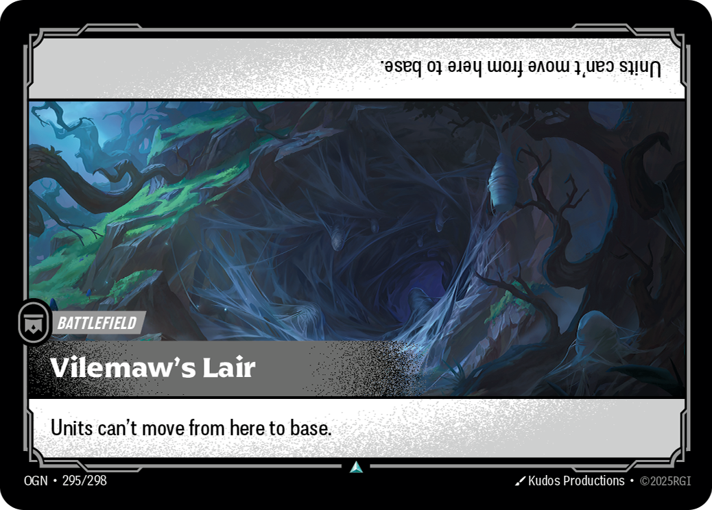 Vilemaw's Lair OGN-295/298 Normal Riftbound card