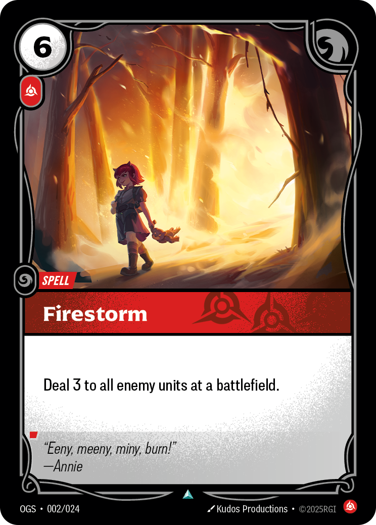 Firestorm OGS-002/024 Normal Riftbound card