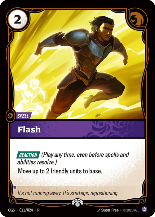 Flash OGS-011/024-P Normal Riftbound card