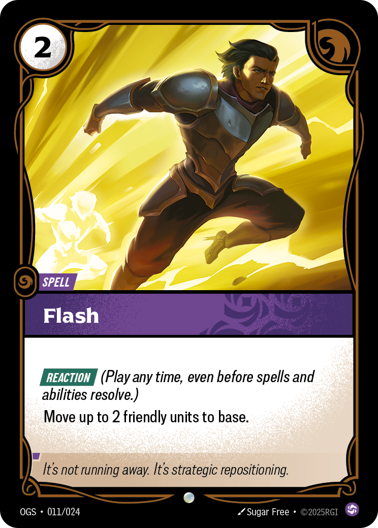 Flash Riftbound card