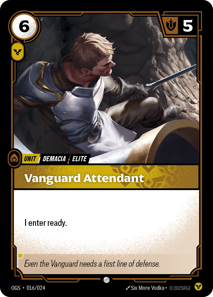 Vanguard Attendant Riftbound card