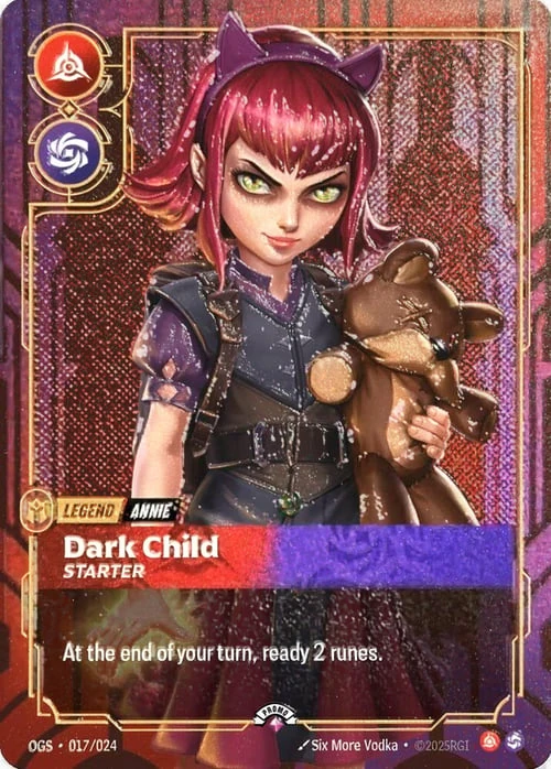 Dark Child - Starter OGS-017/024-P-BEST Foil Riftbound card