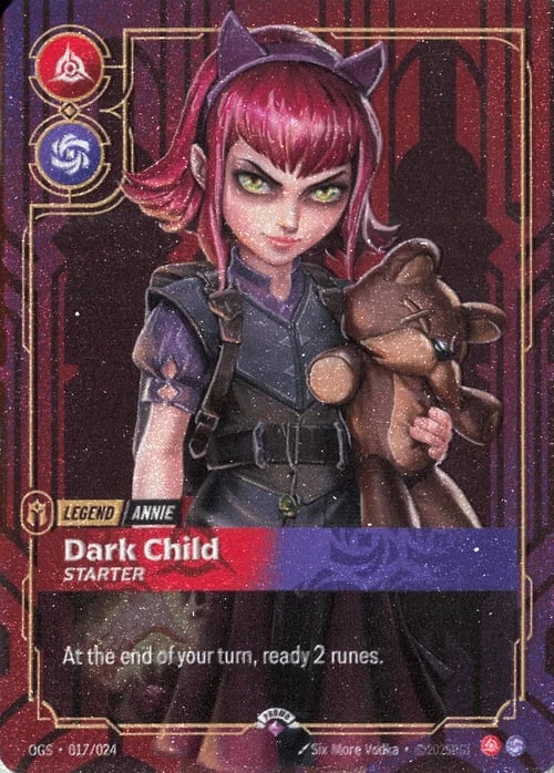 Dark Child - Starter OGS-017/024-P-PRIZE Normal Riftbound card