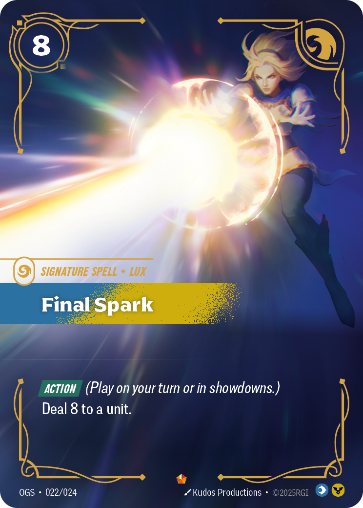 Final Spark OGS-022/024 Normal Riftbound card