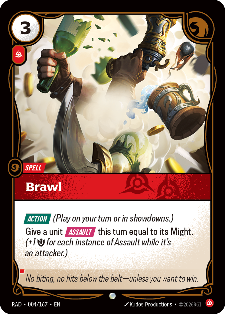 Brawl RAD-004/167 Normal Riftbound card