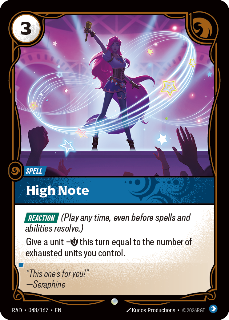 High Note RAD-048/167 Normal Riftbound card