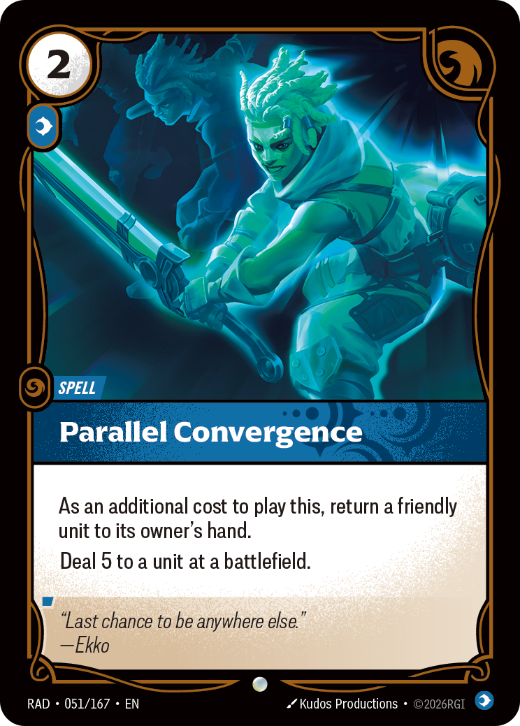 Parallel Convergence RAD-051/167 Normal Riftbound card