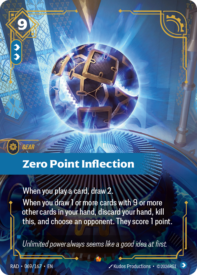 Zero Point Inflection RAD-069/167 Normal Riftbound card