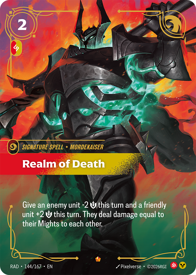 Realm of Death RAD-144/167 Normal Riftbound card