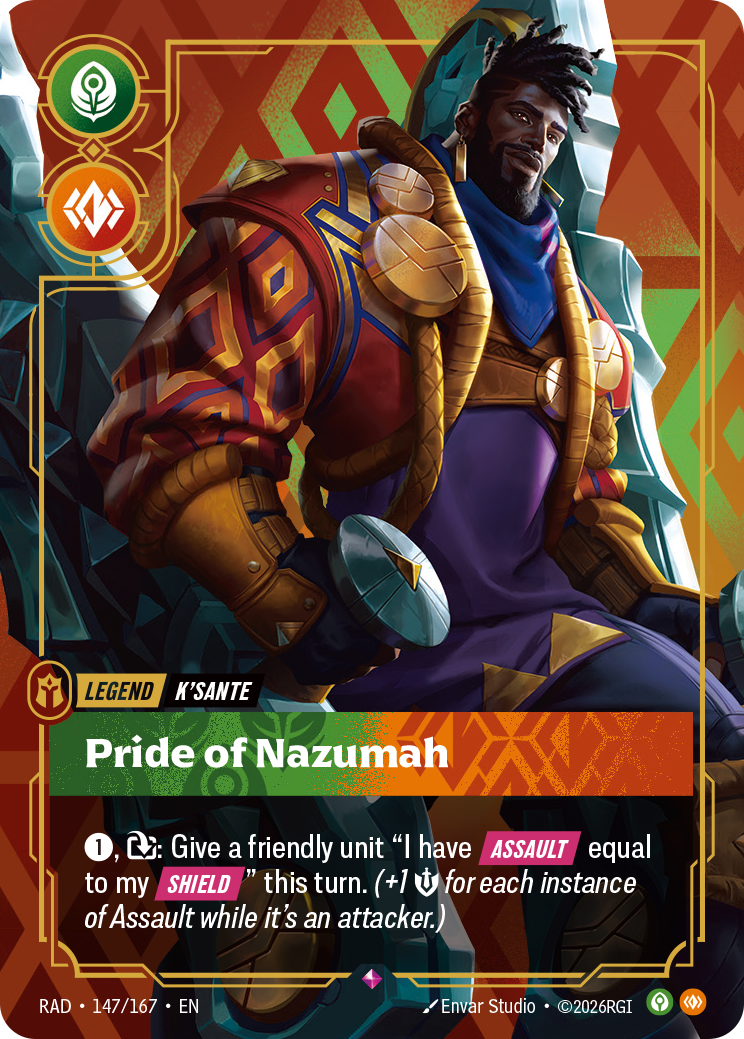 Pride of Nazumah RAD-147/167 Normal Riftbound card