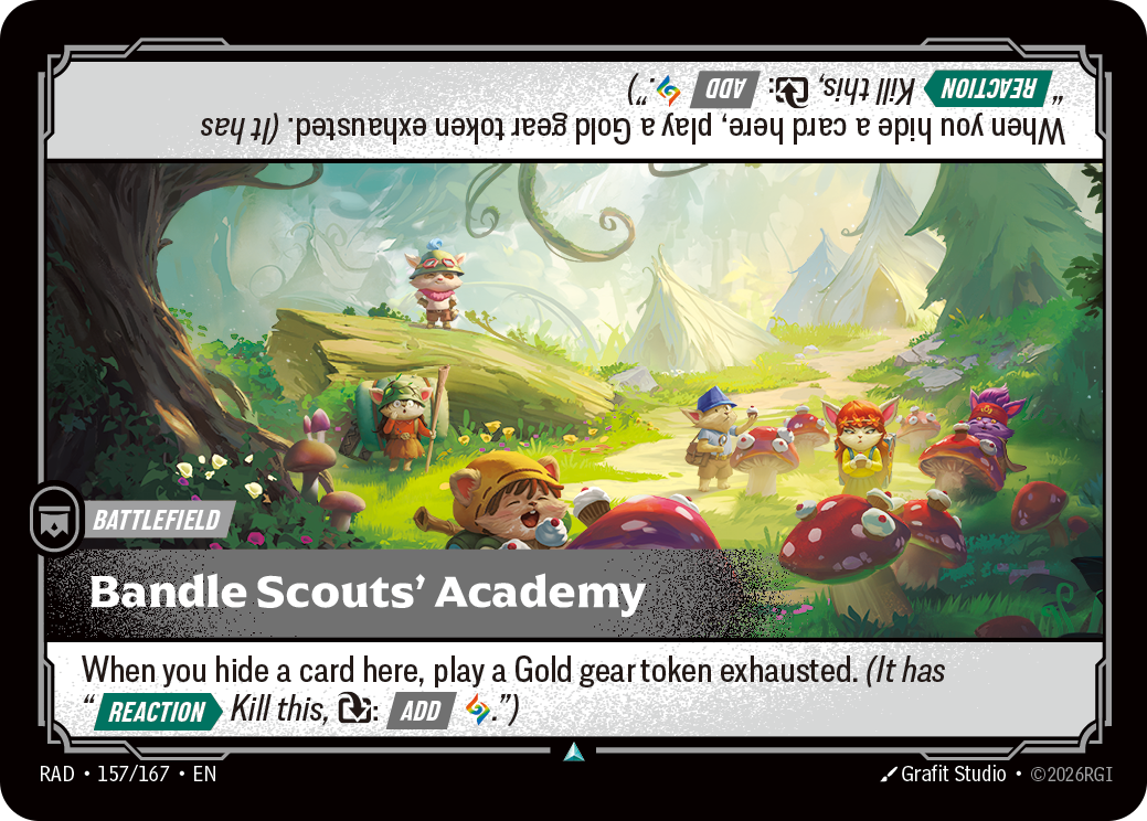 Bandle Scouts' Academy RAD-157/167 Normal Riftbound card