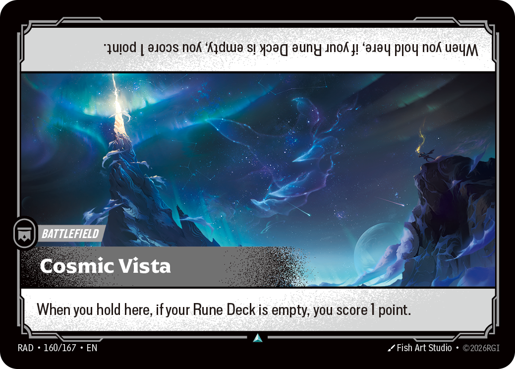 Cosmic Vista RAD-160/167 Normal Riftbound card