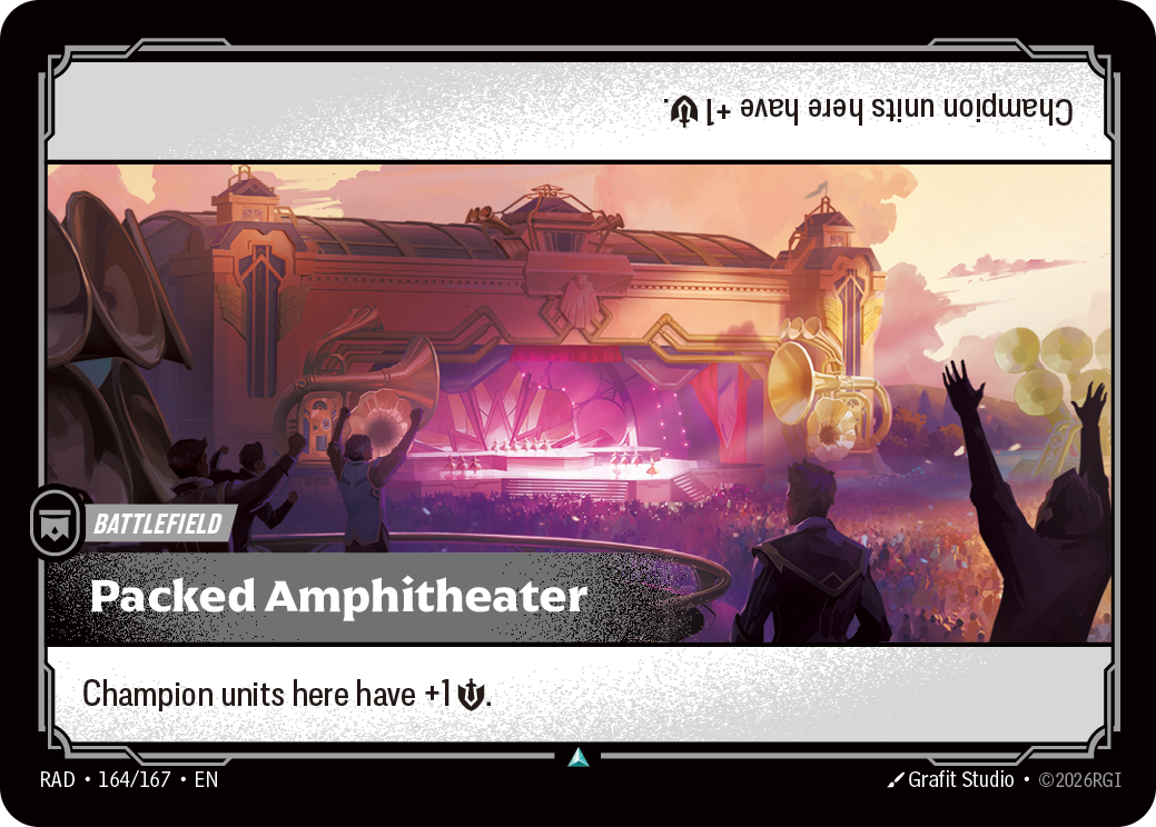 Packed Amphitheater RAD-164/167 Normal Riftbound card