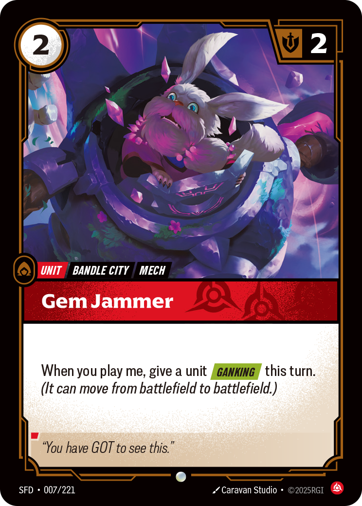 Gem Jammer SFD-007/221 Normal Riftbound card