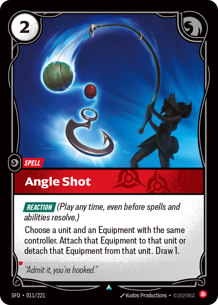 Angle Shot SFD-011/221 Normal Riftbound card