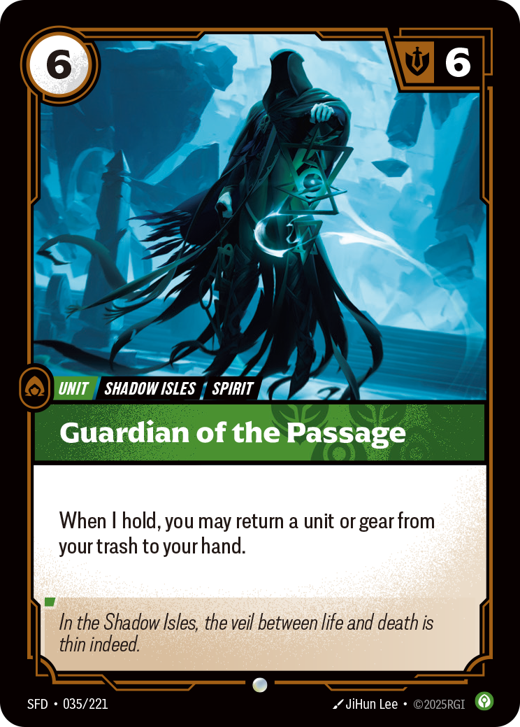 Guardian of the Passage SFD-035/221 Normal Riftbound card