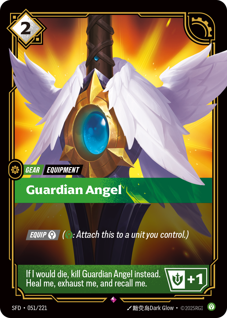 Guardian Angel SFD-051/221 Normal Riftbound card