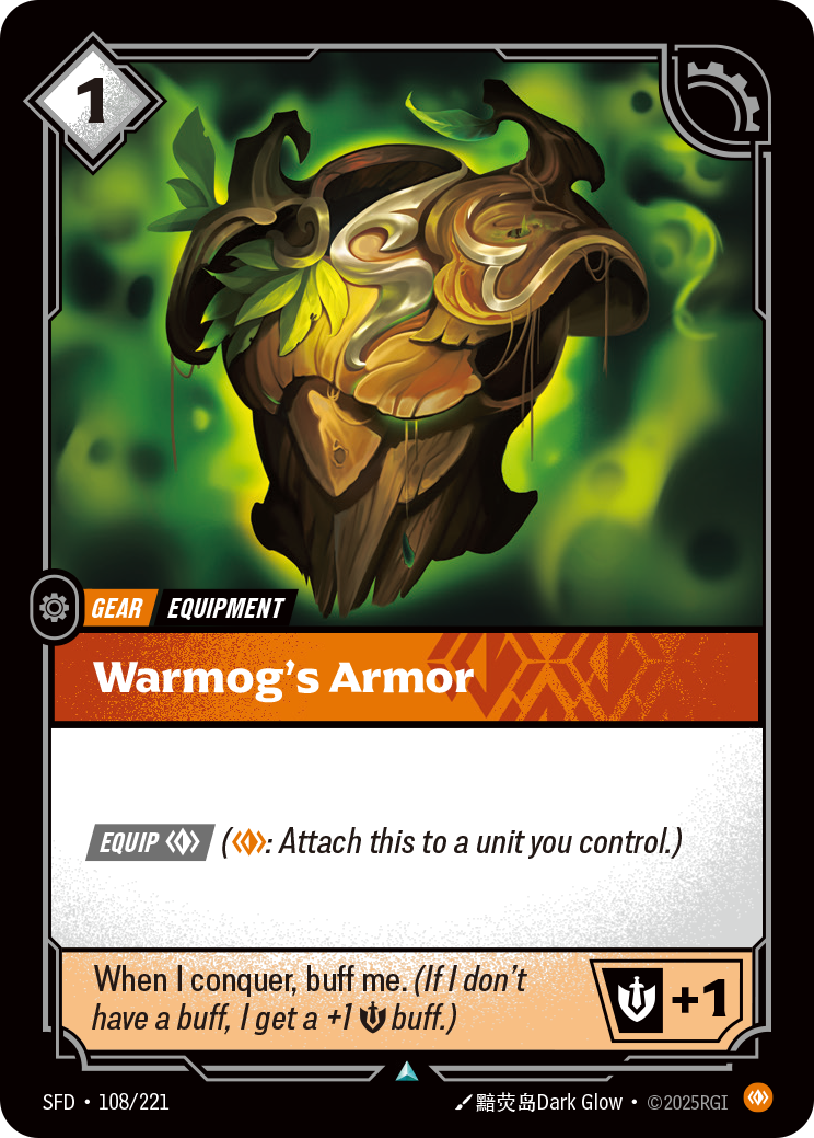 Warmog's Armor Riftbound card
