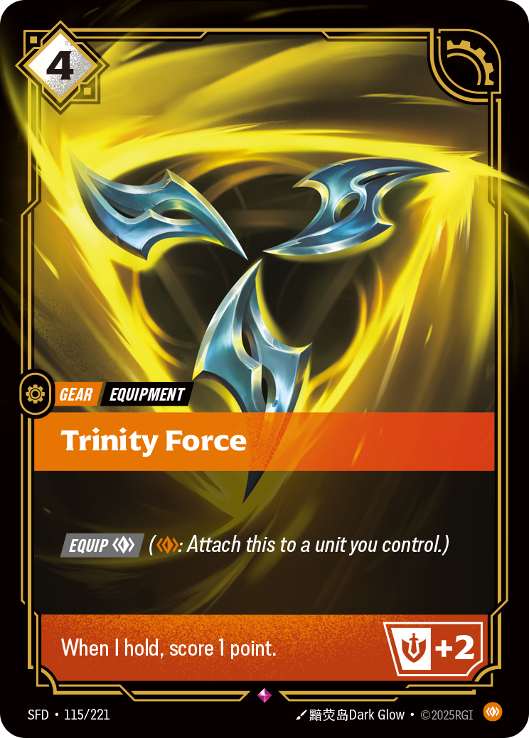 Trinity Force SFD-115/221 Normal Riftbound card