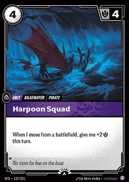 Harpoon Squad SFD-137-NN Foil Riftbound card