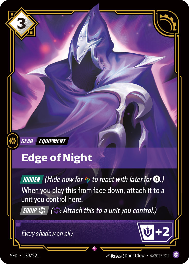 Edge of Night Riftbound card