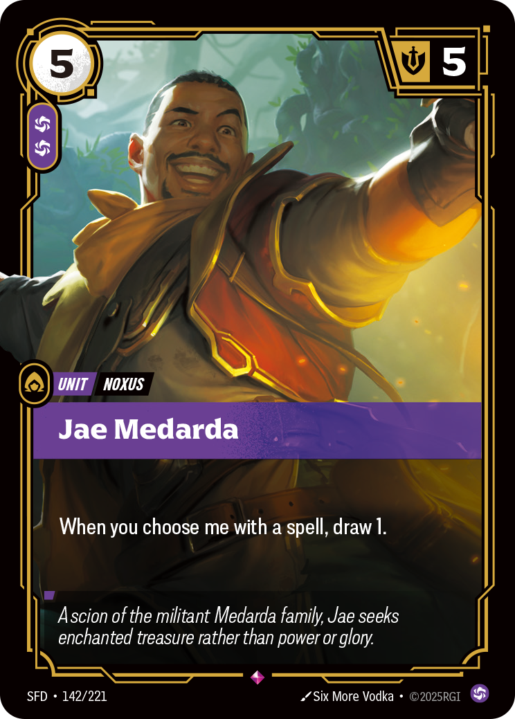 Jae Medarda Riftbound card