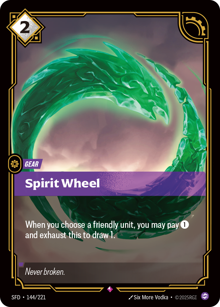 Spirit Wheel Riftbound card